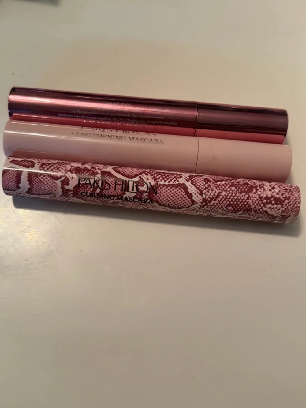 Paris Hilton Pink & Rose Gold Mascara Trio